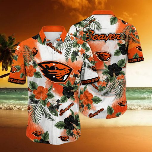 Oregon State Beavers NCAA Hawaiian Shirt Sunsetstime Aloha Shirt