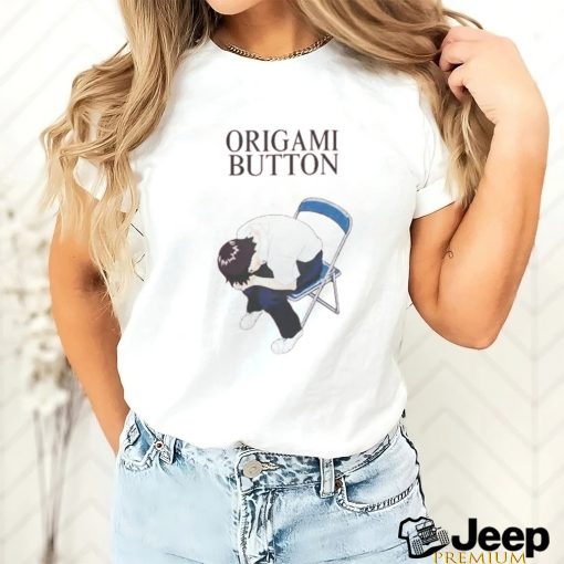 Origami Button Sweatshirt