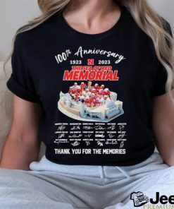 Original 100th Anniversary 1923 – 2023 The Sea Of Red Memorial Thank You For The Memories T Shirt