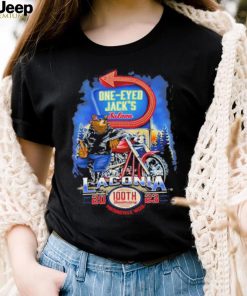 Original 2023 Laconia Motorcycle Week One Eyed Jack’s Saloon We Shirt