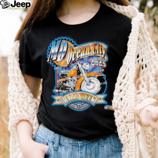 Original 2023 Ocean City Rally Week Chromed Out T Shirt