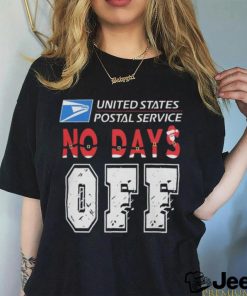 Original 2023 United States Postal Service No Day’s Off Logo Christmas T Shirt