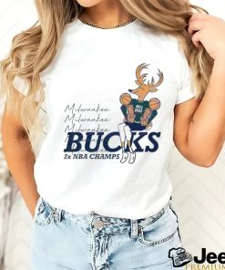 Original Bango Milwaukee Bucks 2x NBA Champs Vintage T Shirt