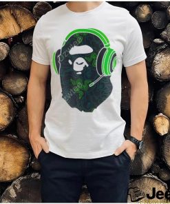 Original Bape X Razer Neon Camo Ape Head Tee shirt