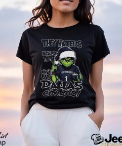 Original Dallas Cowboys Grinch They Hate Us Because Ain’t Us Ncaa Football Christmas T shirt