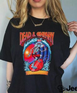 Original Dead And Company Skull Surfing Shirt