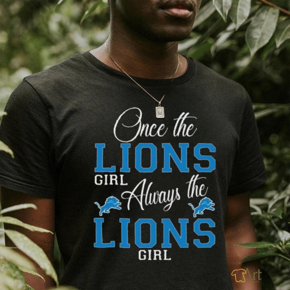 Detroit Lions Women's Break the Tie T-Shirt - Vintage Detroit Collection