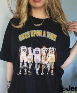 Original Golden State Warriors Once Upon A Time Signatures SHirt