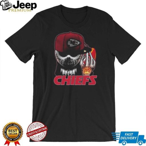 Original Jack Skellington Hat Kansas City Chiefs T Shirt