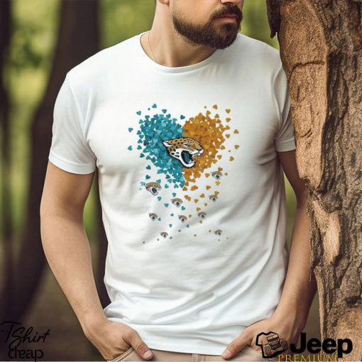 Original Jacksonville Jaguars Tiny Heart Shape 2023 T Shirt