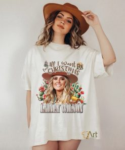 Original Lainey Wilson All I Want For Christmas Shirt