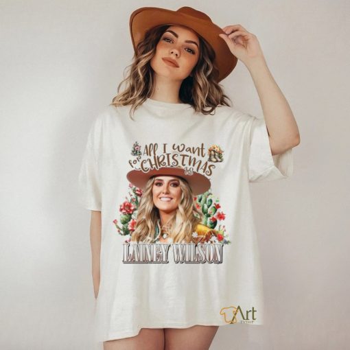 Original Lainey Wilson All I Want For Christmas Shirt