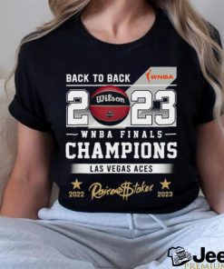 Original Las Vegas Aces Back To Back 2022 2023 Wnba Finals Champions shirt