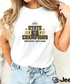 Original Leroy Bears 2023 AHSAA Football 1A State Champions Undefeated Back 2 Back T Shirt