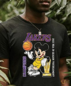 Original Los Angeles Lakers Mickey Mouse 2023 NBA In Season Tournament Champions Shirt