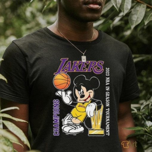 Original Los Angeles Lakers Mickey Mouse 2023 NBA In Season Tournament Champions Shirt