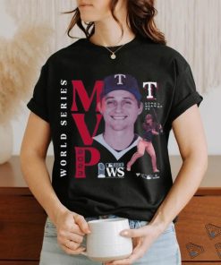 Original MLB Baseball Corey Seager Texas Rangers 2023 World Series Champions MVP Shirt