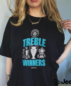 Original Manchester City 2022 – 2023 Treble Winners shirt