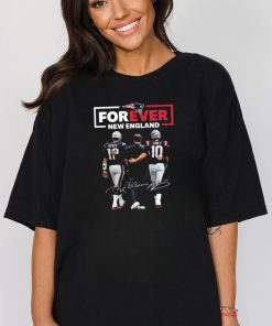 Original New England Patriots Forever Tom Brady Mac Jones Signatures Shirt