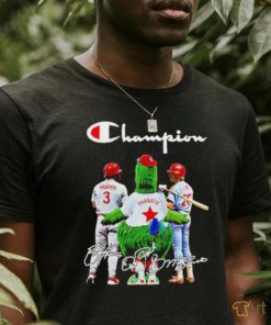 Original Philadelphia Phillies Harper Phanatic Schmidt Champion signatures Shirt