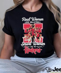 Original Real Women love Volleyball Smart Women love the Huskies 2023 Shirt