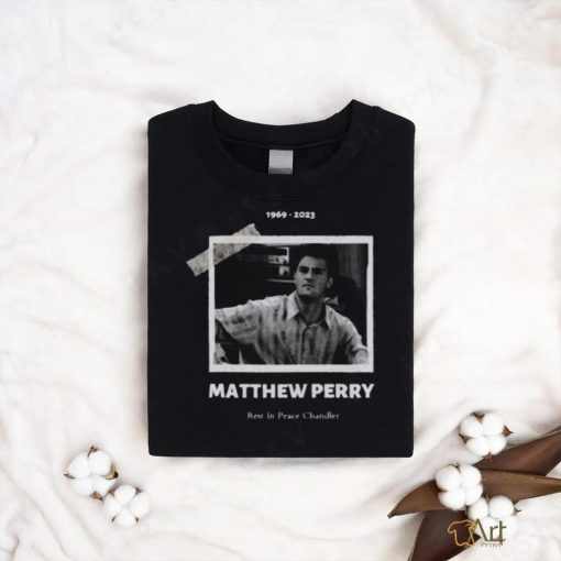 Original Rest In Peace Matthew Perry Chandler Bing T Shirt