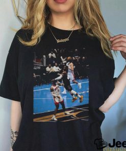 Original Russell Westbrook Dunk Covered Dillon Brooks Whole Face Shirt