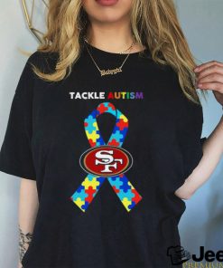 Original San Francisco 49ers Tackle Autism Awareness Shirt