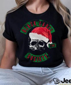 Original Santa Black Label Song Society Christmas shirt