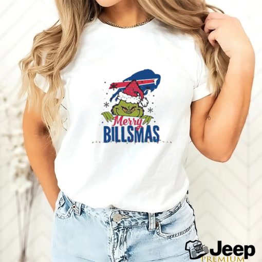 Original Santa Grinch Merry Billsmas Buffalo Football Logo Shirt