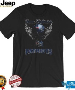 Original Skull Wings Fooz Fighters New England Patriots T Shirt