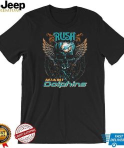 Original Skull Wings Rush Miami Dolphins T Shirt