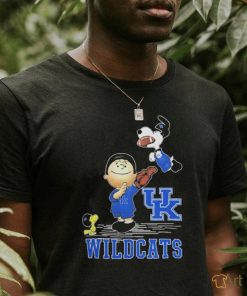 Original Snoopy And Charlie Brown Kentucky Wildcats The Peanuts T shirt