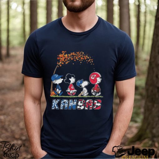 Original Snoopy Kansas Sport Teams shirt