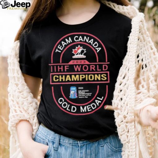 Original Team Canada Iihf World Championship Gold Medal 2023 shirt