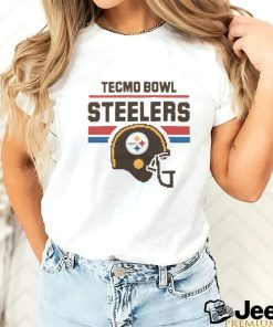 Original Tecmo Bowl Pittsburgh Steelers Helmet T Shirt