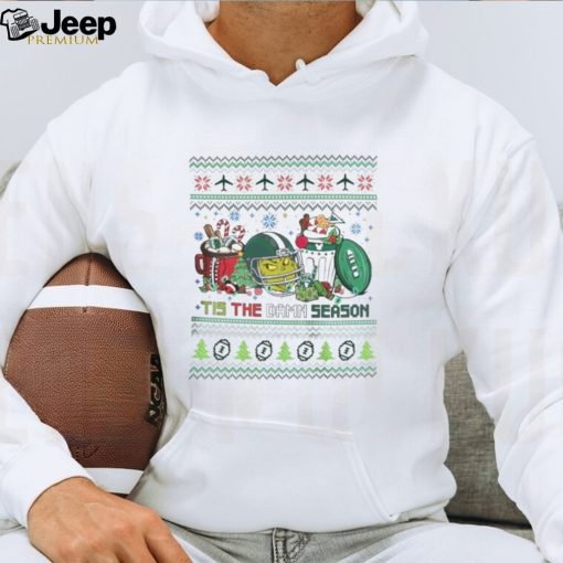 Original The Grinch New York Jets NFL Tis The Damn Season Ugly Christmas Shirt