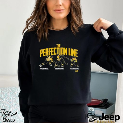 Original The Perfection Line Pastrnak Bergeron Marchand shirt