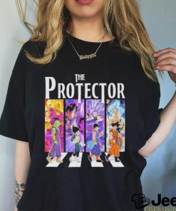 Original The Protector Dragon Ball abbey road shirt