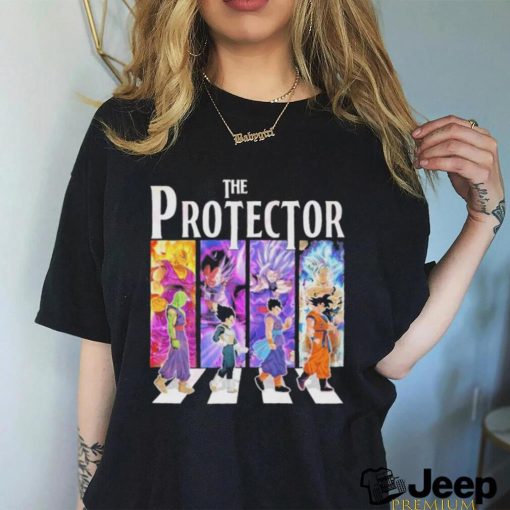 Original The Protector Dragon Ball abbey road shirt