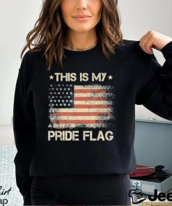 Original This Is My Pride Flag USA American 4th of July Patriotic 2023 Vintage T Shirt