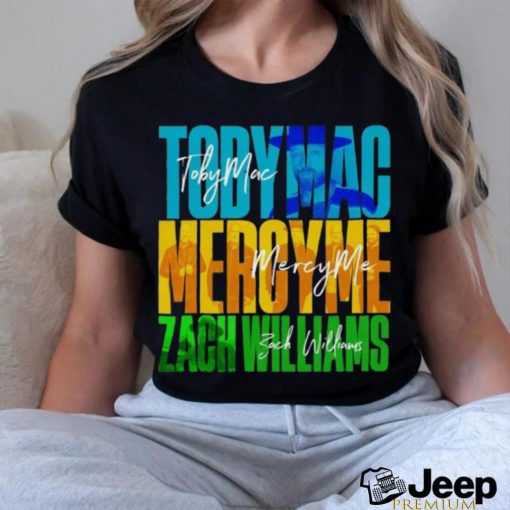 Original Tobymac Mercyme And Zach Williams 2023 Tour shirt