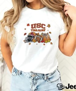 Original USC Trojans NCAA Football Welcome Fall Pumpkin Halloween 2023 T Shirt