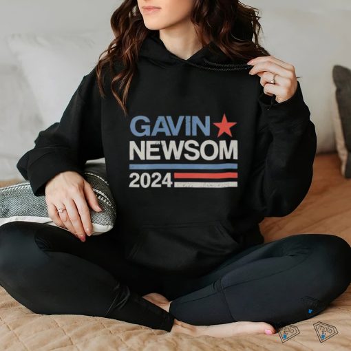 Original Vintage Gavin Newsom 2024 For President Election Campaign T Shirt