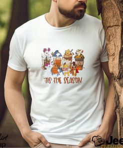 Original Winnie the Pooh eeyore tigger tis the season halloween art design t shirt