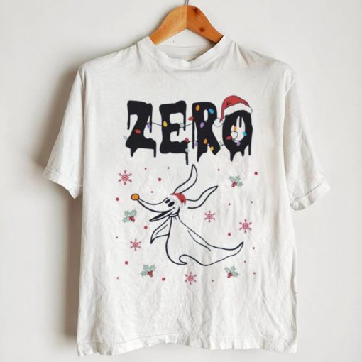 Original Zero santa nightmare before Christmas light Shirt