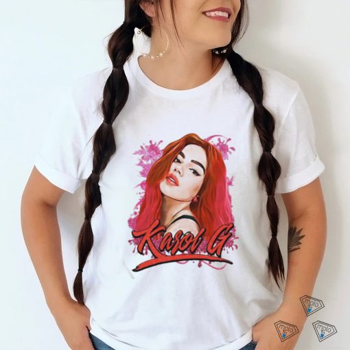 Original bichota Karol G Red Hair T Shirt