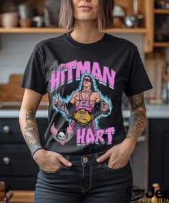 Original bret hitman hart graphic shirt