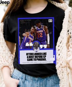 Original draymond Green ayton looked like a bust before cp came to phoenix shirt