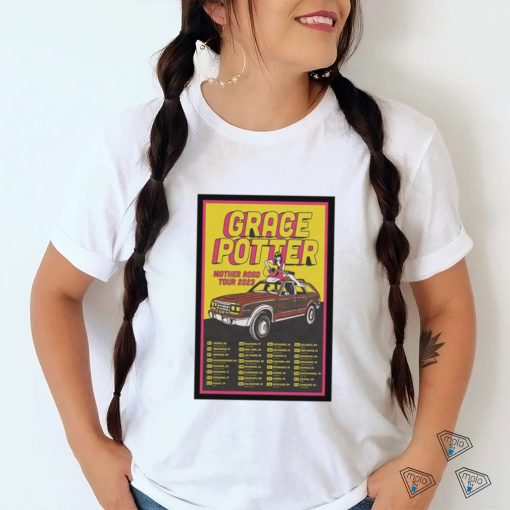 Original grace Potter 2023 Mother Road Tour Show Limited Poster Shirt